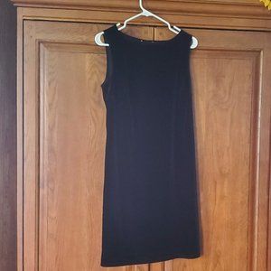 Girl's Black Velour Dress